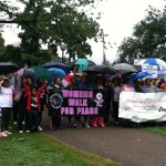 2012 Women's Walk for Peace - Group in Park