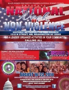 National Week of Non-Violence 2014