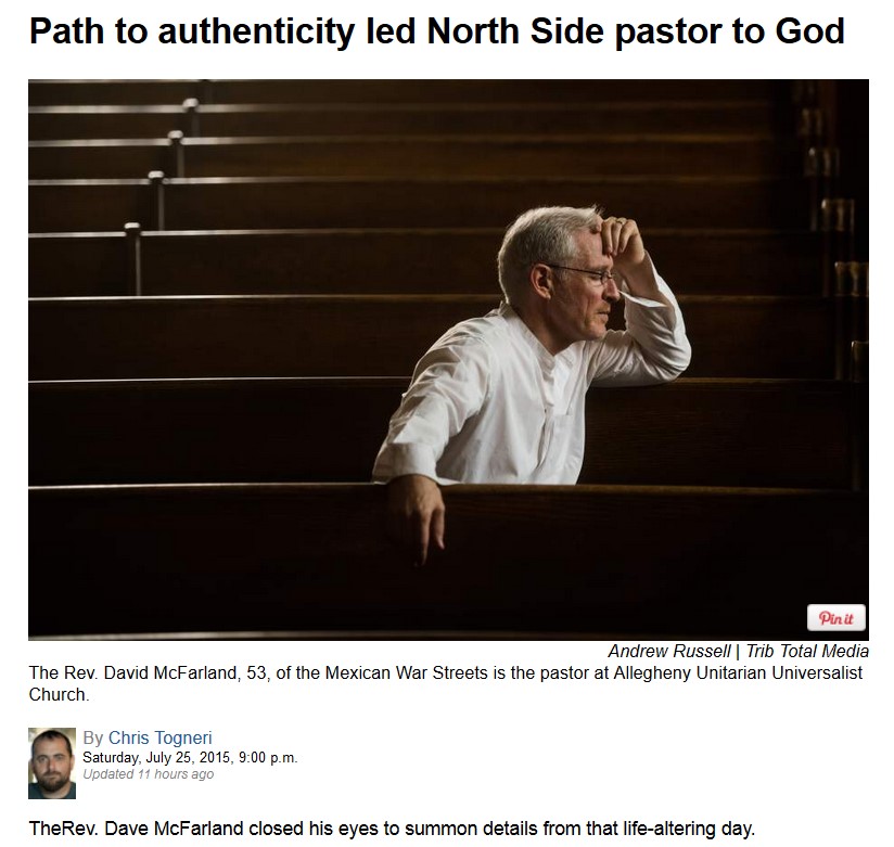 Path to Authenticity led North Side Pastor to God