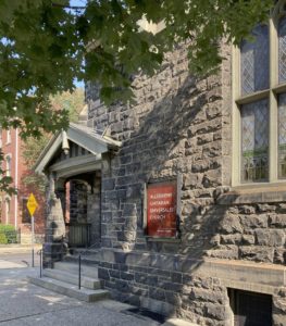 Front facade of Allegheny Unitarian Universalist Church