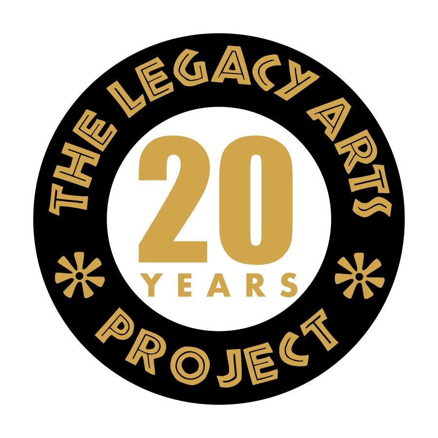 The Legacy Arts Project 20 Years logo